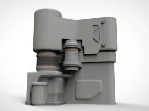 Sci-fi architecture 11 3D Model