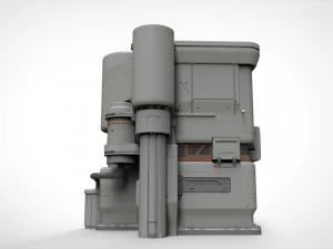 Sci-fi architecture 11 3D Model