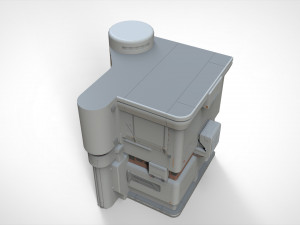 Sci-fi architecture 11 Modelo 3D