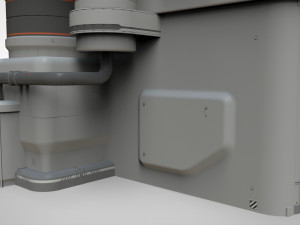 Sci-fi architecture 11 Modelo 3D