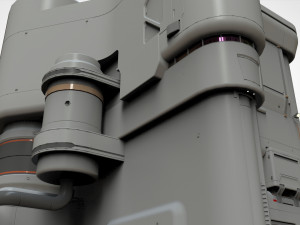 Sci-fi architecture 11 Modelo 3D