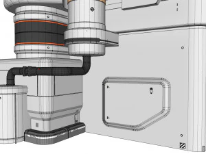 Sci-fi architecture 11 3D Model