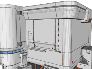 Sci-fi architecture 11 3D Model