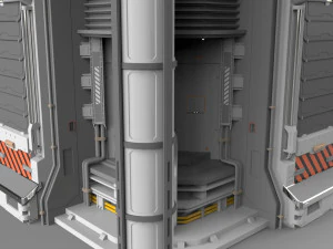 SF 모듈형 환경 12 3D 모델