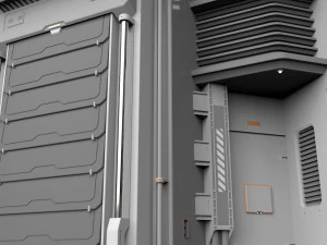 SF 모듈형 환경 12 3D 모델