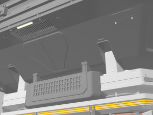Sci fi modular environment 12 3D Model