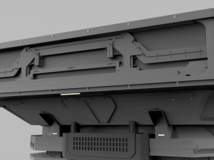 Sci fi modular environment 12 3D Model