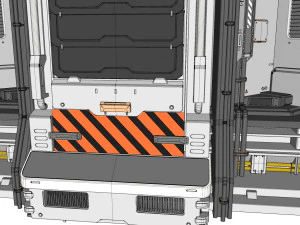 SF 모듈형 환경 12 3D 모델