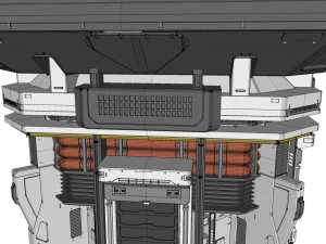 SF 모듈형 환경 12 3D 모델