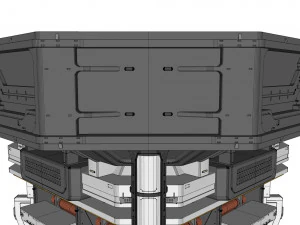 SF 모듈형 환경 12 3D 모델