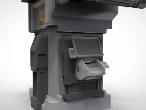 Sci fi props 1 3D Model