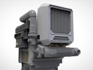 Sci fi props 1 Modello 3D