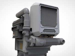 Sci fi props 1 3D Model