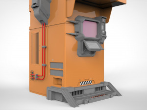 Sci fi props 1 Modello 3D