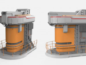 Sci fi props 1 3D Model