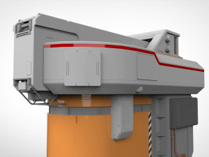 Sci fi props 1 Modello 3D