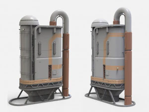 Sci fi props 1 3D Model