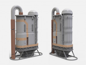 Sci fi props 1 Modello 3D