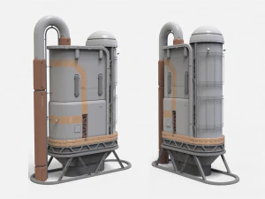 Sci fi props 1 3D Model