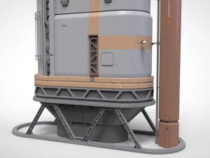 Sci fi props 1 3D Model