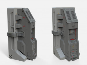 Sci fi props 1 Modello 3D