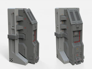 Sci fi props 1 3D Model