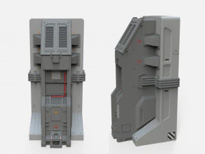 Sci fi props 1 3D Model