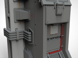 Sci fi props 1 Modello 3D