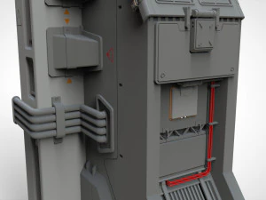 Sci fi props 1 3D Model