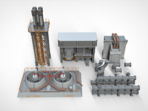 Sci fi props 2 Modello 3D