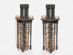 Sci fi props 2 Modello 3D