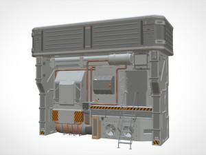 Sci fi props 2 Modello 3D