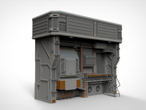 Sci fi props 2 Modello 3D