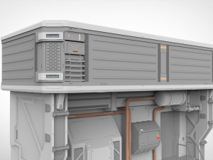 Sci fi props 2 Modello 3D