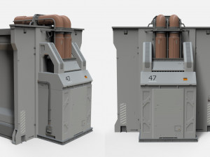 Sci fi props 2 Modello 3D
