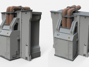 Sci fi props 2 Modello 3D