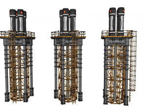 Sci fi props 2 Modello 3D