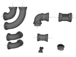 Sci fi props 2 3D Model