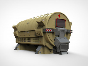 Sci fi props3 Model 3D