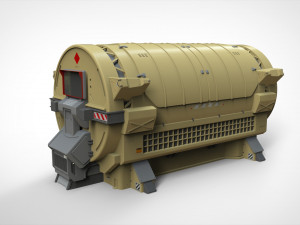 Sci fi props3 Model 3D