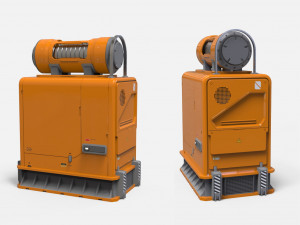Sci fi props3 Model 3D