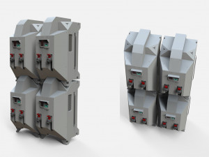 Sci fi props3 Model 3D