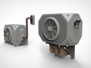 Sci fi props3 Model 3D