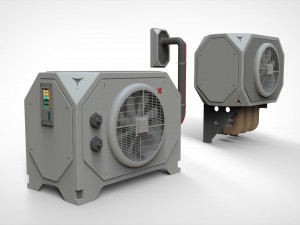 Sci fi props3 Model 3D