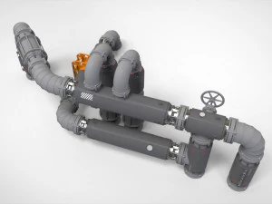 Sci fi modular environment 13 3D Model