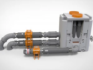 Sci fi modular environment 13 3D Model