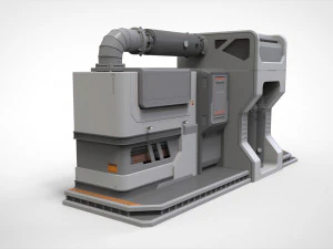 Sci fi modular environment 13 3D Model