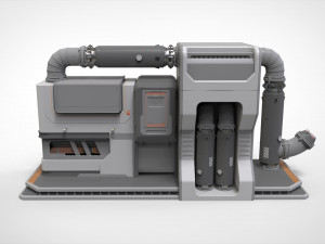Sci fi modular environment 13 Modèle 3D