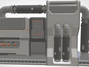 Sci fi modular environment 13 Modèle 3D