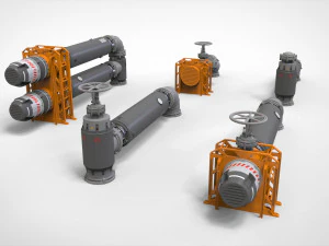 Sci fi modular environment 13 3D Model
